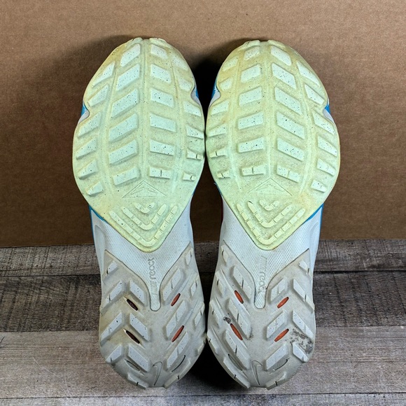 Nike Air Zoom Terra Kiger 8 Men’s Size 10 Habanero Red Blue Trail Shoes Sneakers - Picture 10 of 11